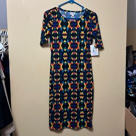 🆕 LULAROE JULIA DRESS XS - Picture 1 of 2